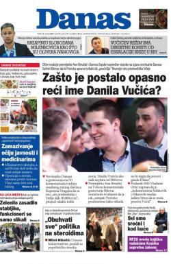 Danas - broj 8789, 22. okt 2021.