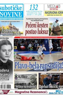 Nove Subotičke novine - broj 447, 7. nov 2025.