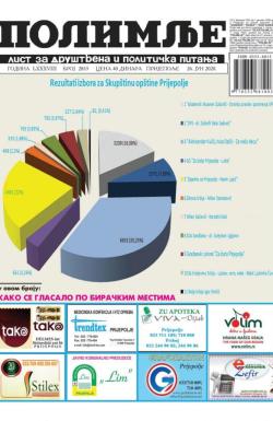 Polimlje, Prijepolje - broj 2853, 26. jun 2020.