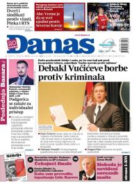 Danas - broj 7292-7293, 16. sep 2017.