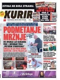 Kurir - broj 4189, 26. okt 2025.