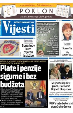 Vijesti - broj 9581, 27. dec 2024.