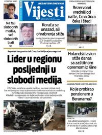 Vijesti - broj 7917, 22. apr 2020.