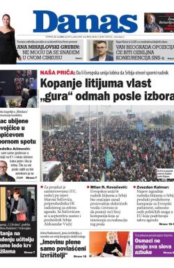 Danas - broj 9615, 23. maj 2024.