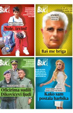 Blic - broj 6717, 25. okt 2015.