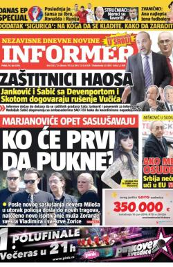 Informer - broj 1251, 10. jun 2016.