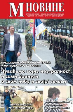 M Novine, Sr. Mitrovica - broj 971, 29. jul 2020.