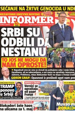 Informer - broj 3965, 28. apr 2025.