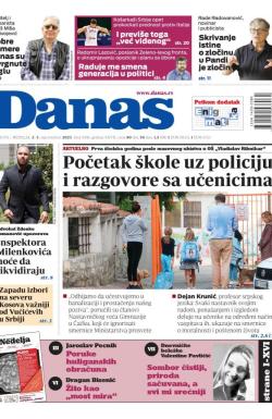 Danas - broj 9396, 2. sep 2023.