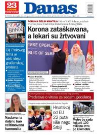 Danas - broj 8333, 23. jul 2020.