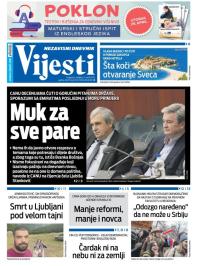 Vijesti - broj 9696, 27. apr 2025.