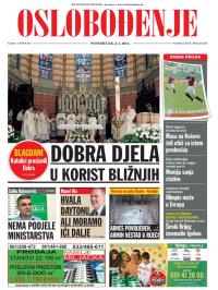 Oslobođenje - broj 24.552, 6. apr 2015.