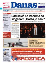 Danas - broj 5971, 3. feb 2014.