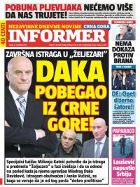 Informer CG - broj 1111, 23. dec 2015.