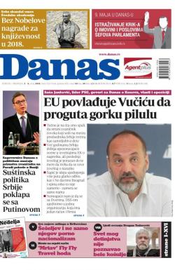 Danas - broj 7523-7524, 5. maj 2018.