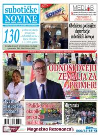 Nove Subotičke novine - broj 325, 23. jun 2023.
