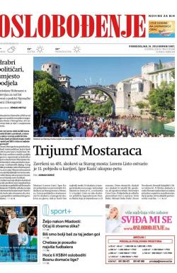 Oslobođenje - broj 25388, 31. jul 2017.
