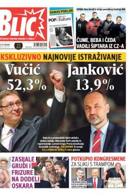 Blic - broj 7199, 28. feb 2017.