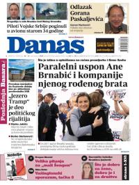 Danas - broj 8398-8399, 26. sep 2020.