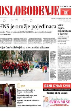 Oslobođenje - broj 25579, 11. feb 2018.