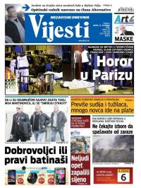 Vijesti - broj 6336, 14. nov 2015.