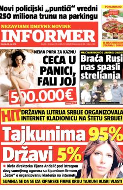 Informer - broj 318, 23. maj 2013.