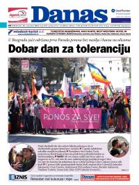 Danas - broj 6209, 29. sep 2014.