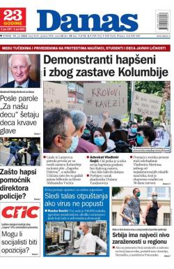 Danas - broj 8324, 14. jul 2020.