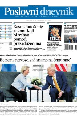 Poslovni Dnevnik - broj 5392, 29. jul 2025.