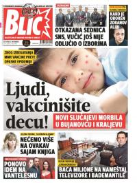 Blic - broj 7443, 2. nov 2017.