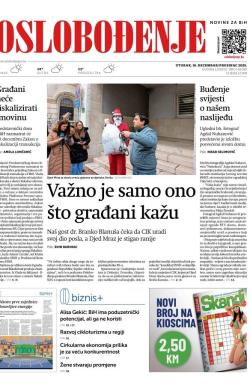 Oslobođenje - broj 28092, 16. dec 2025.