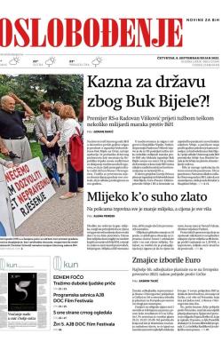 Oslobođenje - broj 27090, 8. sep 2022.