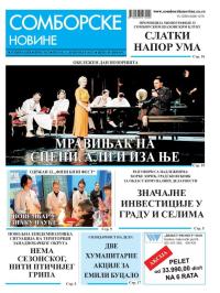 Somborske novine - broj 3623, 1. dec 2023.