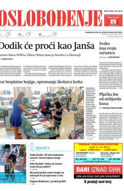 Oslobođenje - broj 27081, 29. avg 2022.