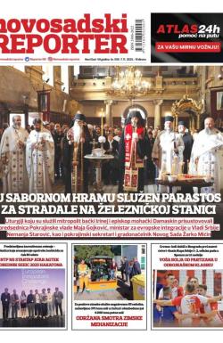 Novosadski reporter - broj 560, 7. nov 2025.