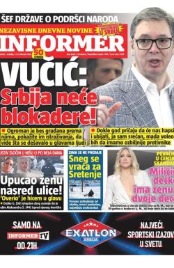 Informer - broj 4203, 7. feb 2026.