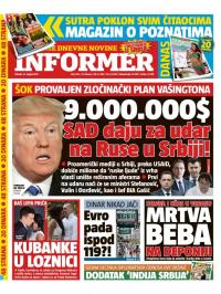 Informer - broj 1614, 15. avg 2017.