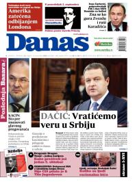 Danas - broj 5815-5816, 31. avg 2013.