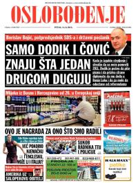 Oslobođenje - broj 24.682, 14. avg 2015.
