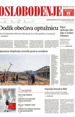 Oslobođenje - broj 26897, 22. jan 2022.