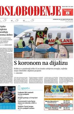 Oslobođenje - broj 26645, 29. mar 2021.