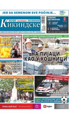 Nove kikindske novine - broj 523, 6. avg 2020.