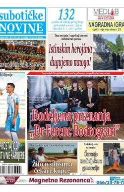 Nove Subotičke novine - broj 428, 27. jun 2025.