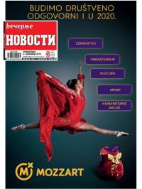 Večernje novosti - broj 3443, 2. dec 2019.