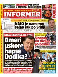 Informer - broj 1843, 17. maj 2018.