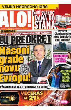 Alo - broj 2556, 6. apr 2015.