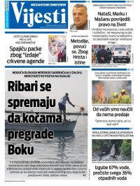 Vijesti - broj 9806, 19. avg 2025.