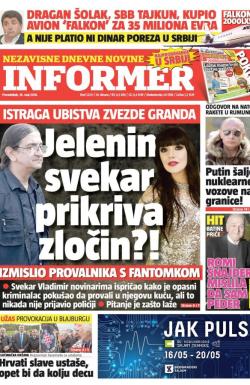 Informer - broj 1229, 16. maj 2016.