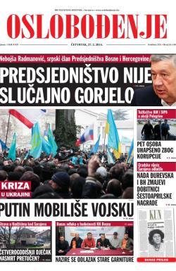 Oslobođenje - broj 24.149, 27. feb 2014.