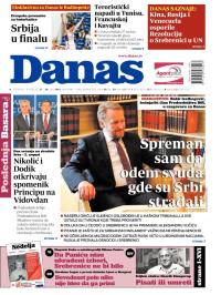 Danas - broj 6480-6481, 27. jun 2015.